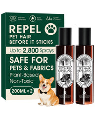 Seedshub 4en1 eliminador de pelusa para mascotas en spray, ideal para telas.