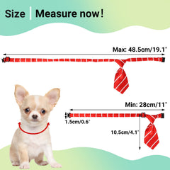 Segarty Lazos para perros: ajuste de cuello 28–48,5 cm para un ajuste cómodo.