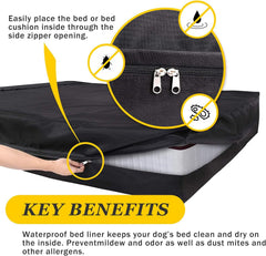 Llenado hazlo tú mismo con ropa vieja para personalizar la comodidad del perro.