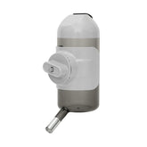 Septillar botella de agua para perro colgante, flujo estable y sin fugas.
