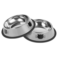 Serentive tazones gato antideslizante con base de goma, ideal para evitar vuelcos