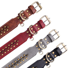 Serijoars collar con tachuelas, diseño moderno para paseos diarios.
