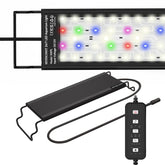 SEVENCONST Luz acuario 24-7 modo, iluminación continua para peces tranquilos y plantas saludables.