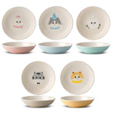 Seyatoo tazones gatos cerámicos, patrón gatito, ideal para comida seca y húmeda