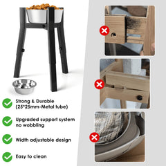 SHAINFUN base estable con patas anguladas para evitar vuelcos