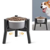 SHAINFUN soporte de tazones ajustable de 6 a 8 pulgadas para perros, facilita variedad de tazones.