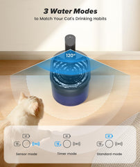 Fuente de agua Shandus 3L para múltiples mascotas