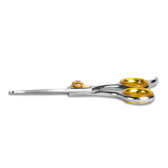 Mango ergonómico Sharf Gold Touch facilita uso cómodo y preciso.