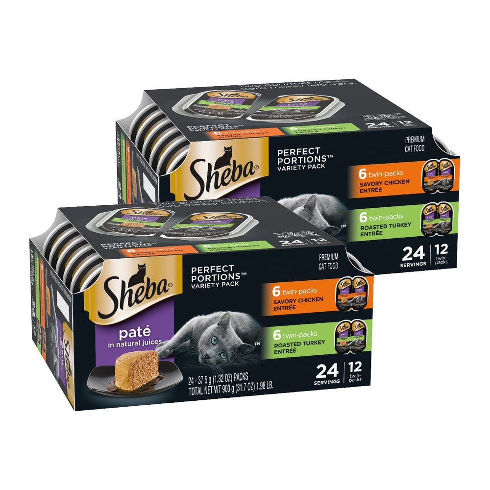 Sheba paté porciones pollo: textura suave para gatos adultos y sabor delicioso