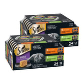 Sheba paté porciones pollo: textura suave para gatos adultos y sabor delicioso