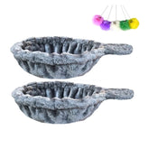 SHENGOCASE cesta para árbol de gatos de 13 pulgadas, reposo cómodo para felinos curiosos