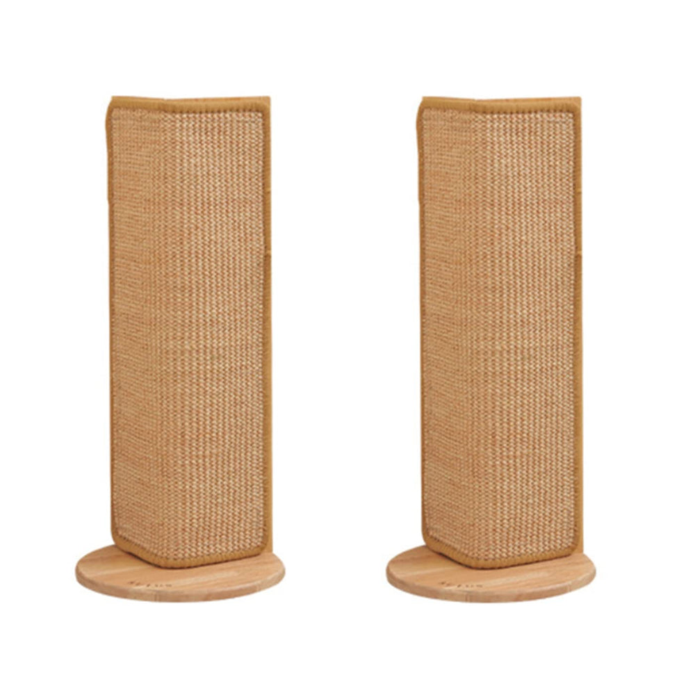 SHENGOCASE dos piezas rascador esquina sisal 24,5 pulgadas protege el sofá.