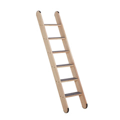 SHENGOCASE escalera de gato de madera, detalle de peldaño estable para ejercicio seguro