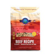 Shepherd Boy Farms comida para perro congelada con res, fuente de proteína completa.