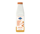 Leche de cabra congelada de Shepherd Boy Farms para perros y gatos con probióticos.