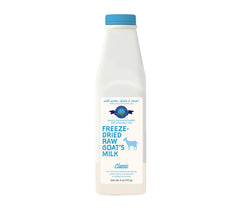 Leche de cabra liofilizada Shepherd Boy Farms para perros, sabor suave y nutrición