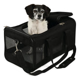 Sherpa Original Deluxe portador de mascotas para avión, cómodo y apto para cabina.