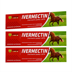 SHEVAT VITAMINS ivermectina paste con sabor a manzana, envase 6.08 g para caballos