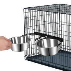 ShineMe jaula-tazon-alimento-estable: comida al alcance sin volcarse.