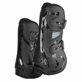 Botas Shires Arma Carbono Tendón, exterior negro, protección duradera para saltos y entrenamiento.
