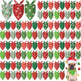 Shyyween bandana navideña para perro con Santa, ideal para fiestas y fotos.