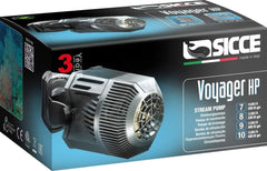 Sicce Voyager HP 7, flujo ajustable para control personalizado del acuario.