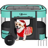 Siedihit corral-juego perro vista-360, supervisión panorámica de tu mascota.
