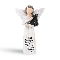 SIGUEJOR figura-angel negro para perros, recuerdo conmemorativo en casa.