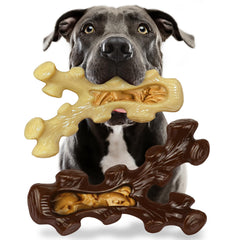 Juguete SIHRMIU en diseño de ramas para perros grandes, seguro y entrenable