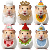 Sombrero Silkfly miniatura para hamster, perfecto para decoración y fotos divertidas.