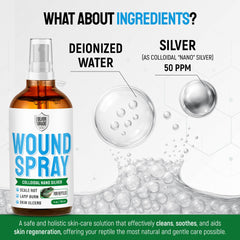 Etiqueta de Silver Grade que destaca seguridad y origen natural.