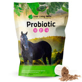 Silver Lining Herbs probiótico para caballos en polvo mejora la digestión y absorción de nutrientes