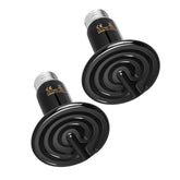 Simple Deluxe emitidor cerámico 75W 2-pack: calor estable para terrarios