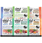 Muestra de bisonte Simple Food Project 1oz para perros, proteína de alta calidad.
