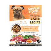 Simple Food Project Receta de cordero, comida crujiente para perros activos