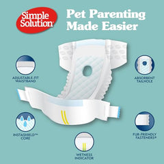 Pañales Simple Solution impermeables con barreras para evitar filtraciones