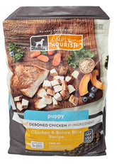 SIMPLY NOURISH cachorros croquetas pollo arroz, primera ingrediente real, ideal para dietas en crecimiento.