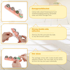 SINROBO bola comestible rosa con sabor a fruta para exploración.