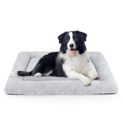 Cama SIWA MARY para perro gris con base antideslizante para mayor seguridad.
