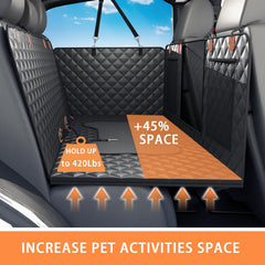 Sixheels base dura ofrece soporte estable para perros grandes durante el viaje