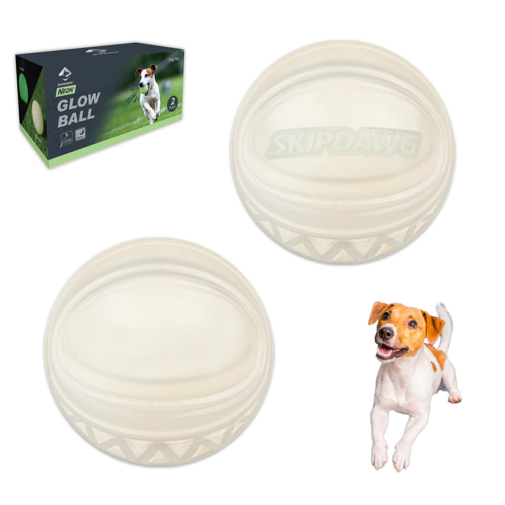 SKIPDAWG bola luz 2,5 pulgadas para perros nocturnos