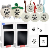Skittypurr huella de pata en disco de madera para decoración duradera