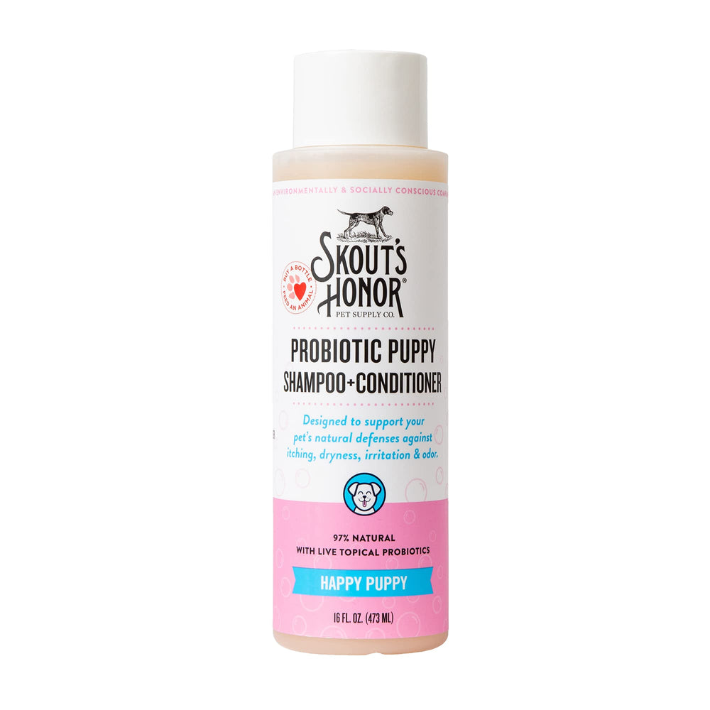 Champú protiótico Skout’s Honor para perros con aguacate y piel sensible.