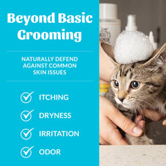 Skout's Honor champú con omega-3 para gato, foco: acondicionamiento que deja pelaje suave.