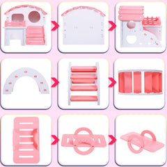 Skylety kit hazlo tú mismo, tornillos y destornillador para montaje estable.