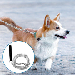 Sliverdew cadena de 3 m, ideal para perros medianos y grandes