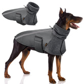 SlowTon abrigo perro invierno frente: protección contra el frío para paseos diarios