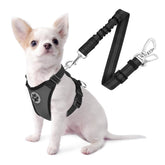 SlowTon arnés seguridad para perro con doble clip, ideal para coche