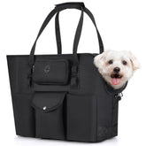 SlowTon bolso portador para perros, vista frontal, cómodo para paseos diarios
