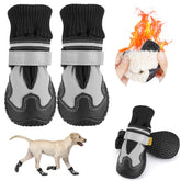 Botas SlowTon para perro con forro de pelo interior, mantienen las patas cálidas.